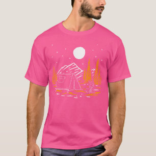 Camping Camper Camp Outdoor Lover Wanderlust Natur T-Shirt