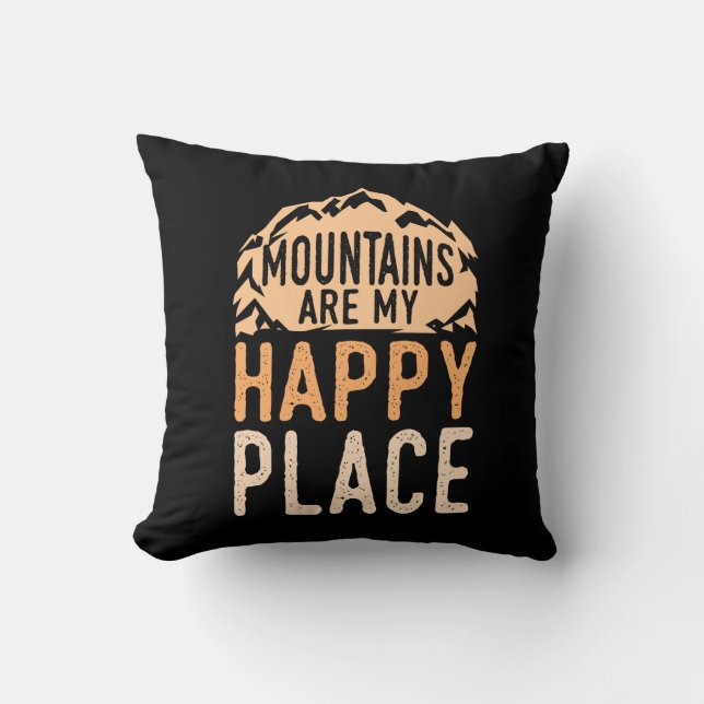 Camping - Camper Mountains Gifts Cushion (Front)