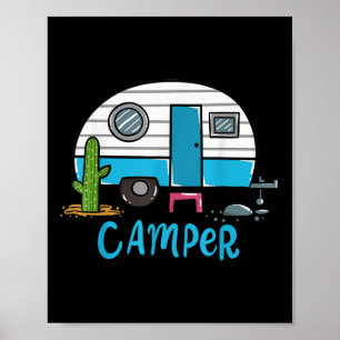 Camping Camper Rv Poster
