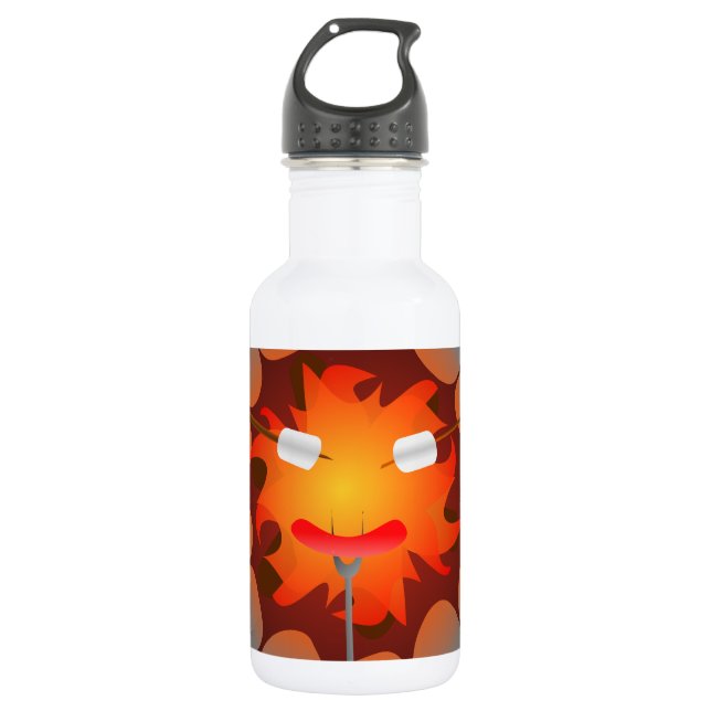 Camping Campfire 532 Ml Water Bottle (Front)