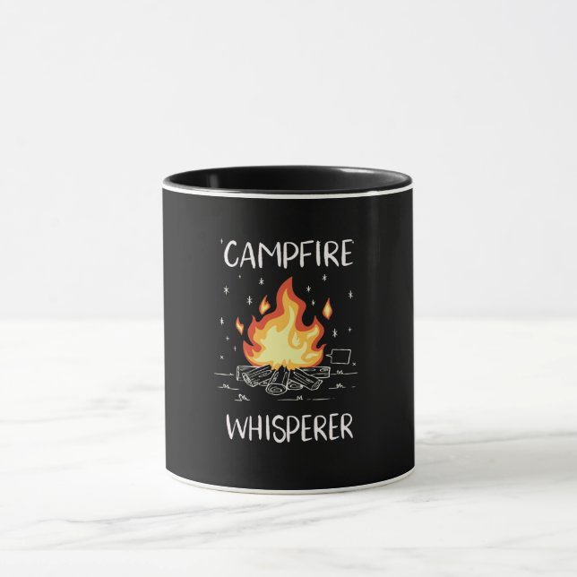 Camping Campfire Mug (Center)
