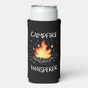 Camping Campfire Seltzer Can Cooler