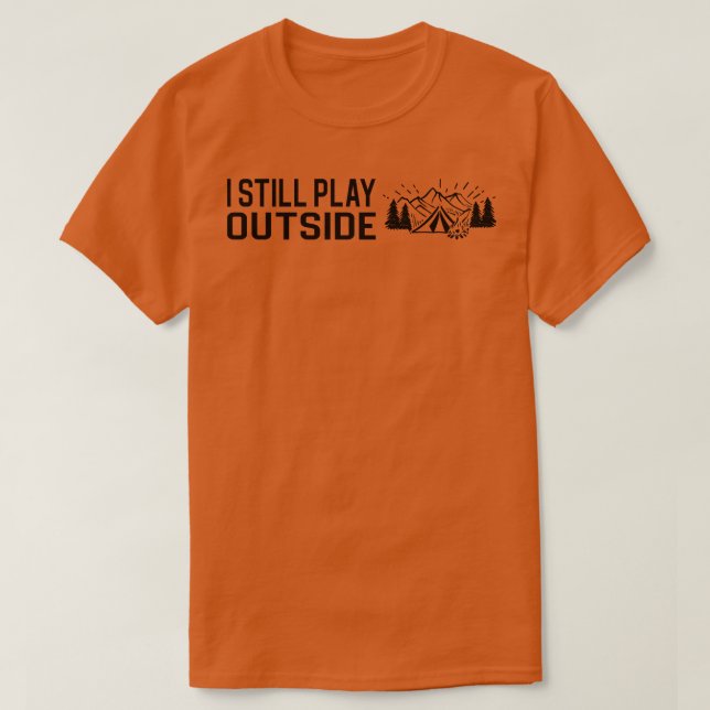 Camping Campfire Tent 3 T-Shirt (Design Front)