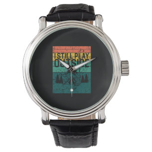 Camping Campfire Tent Retro Watch