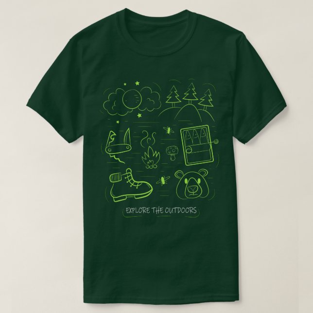 Camping Camping Accessories 1 T-Shirt (Design Front)