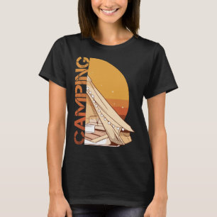 Camping Camping Camper Motorhome Caravan WoMo Tent T-Shirt