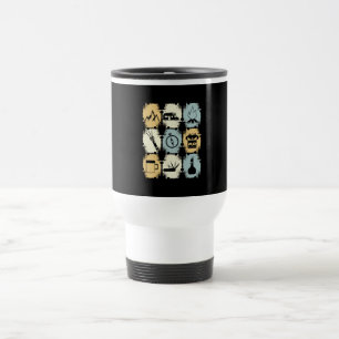 Camping - Camping Stuff Retro Travel Mug