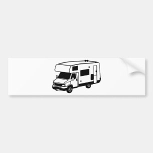 camping car bumper sticker