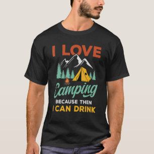 Camping Caravan Motorhome Vacation Camping T-Shirt