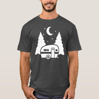 Camping Caravan trailer friends T-Shirt