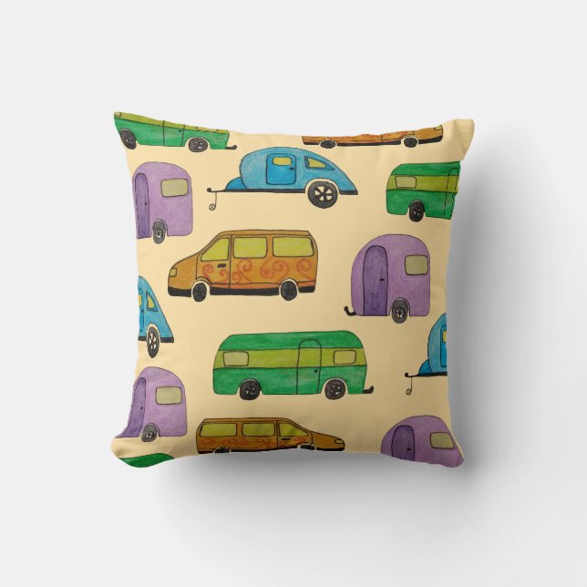 Camping caravans cushion (Front)