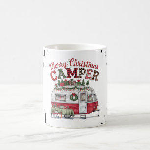 Camping Christmas Themed Coffee Mug