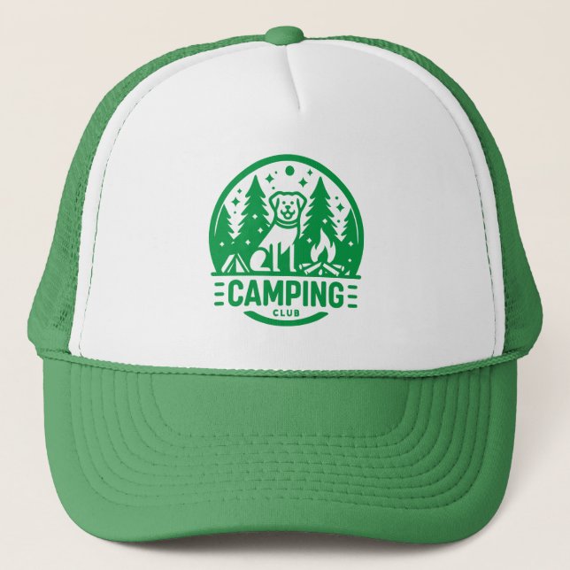 Camping Club Trucker Hat (Front)