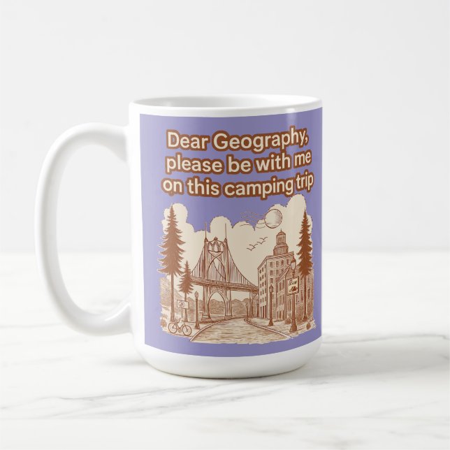 camping coffee mug (Left)