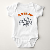 Camping Crew Baby Bodysuit