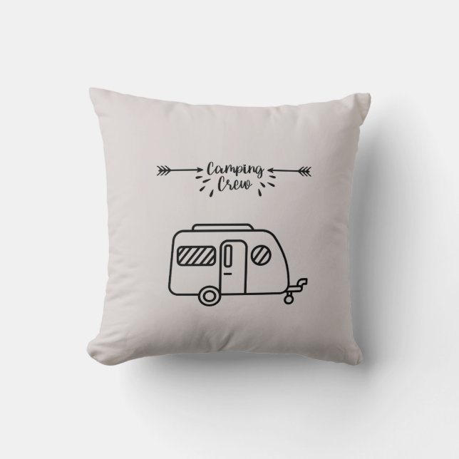 camping crew cushion (Front)