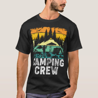 Camping Crew Family Camping Matching T-Shirt