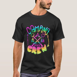 Camping Crew For Family Camper Group Camping Match T-Shirt