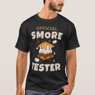 Camping Crew Official Smore Tester Marshmallows S' T-Shirt