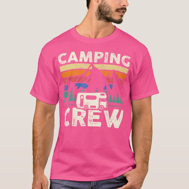 Camping Crew Outdoor Adventure Tee (Front)