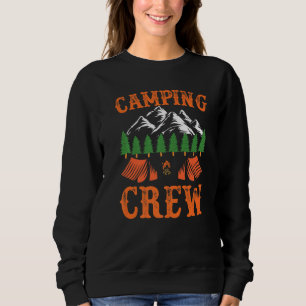 Camping Crew Summer Outdoor Campfire Camp Wanderlu Sweatshirt