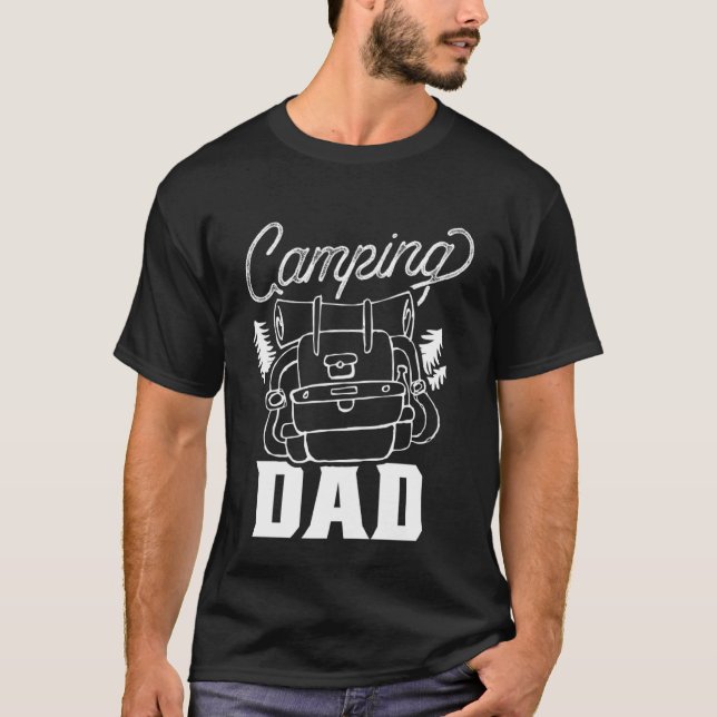 Camping Dad Camp Camper Campers Outdoor Pullover H (Front)