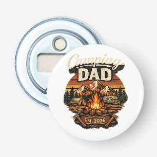 Camping Dad Est. 2026 Personalised Bottle Opener 