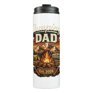Camping Dad Est. 2026 Personalised Tumbler
