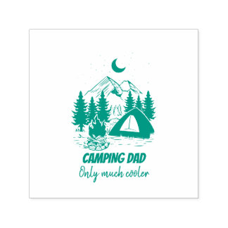 Camping Dad Funny Father's Day Self-inking Stamp