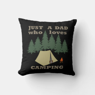 Camping Dad gifts Cushion