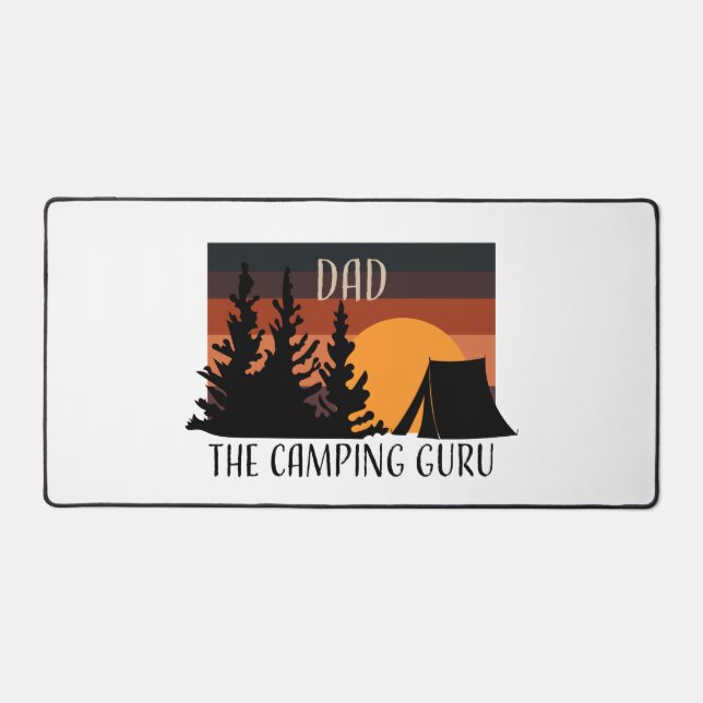 Camping Dad Mouse Pad | Nature Lover (Front)