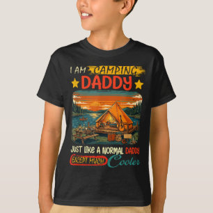 Camping daddy definition much cooler father's day T-Shirt