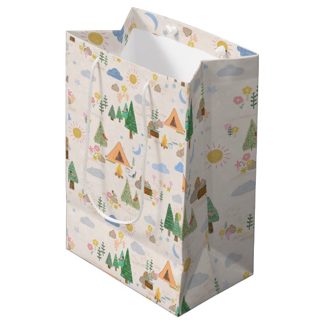 Camping day gift bag (Front Angled)