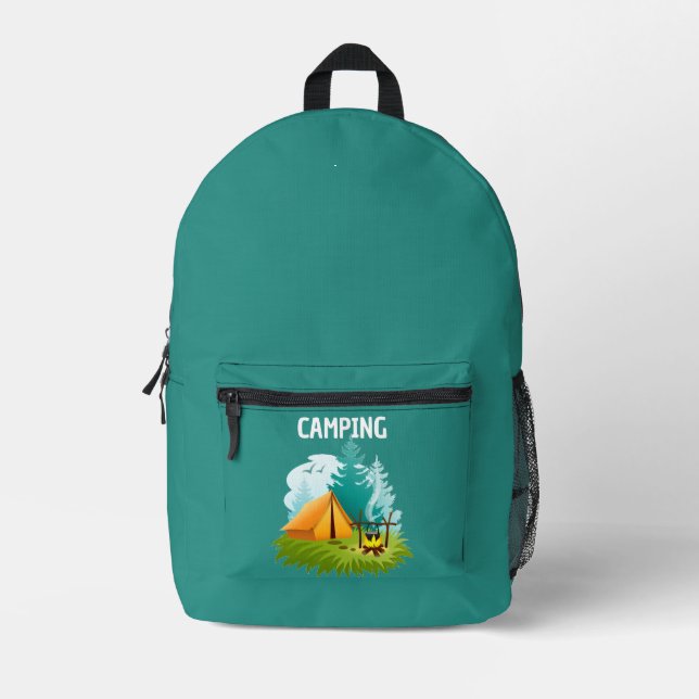 Camping Design Back Pack (Front)