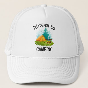 Camping Design Hat