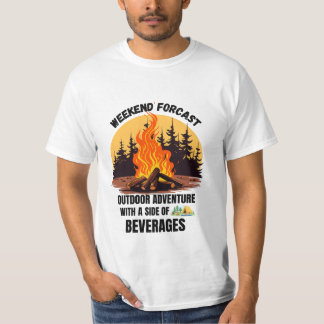 Camping designer t shirt