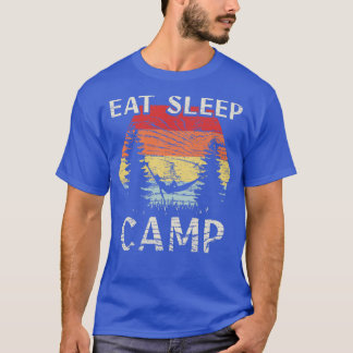 Camping Eat Sleep Camp T-Shirt