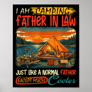 Camping father in law definition much cooler poster