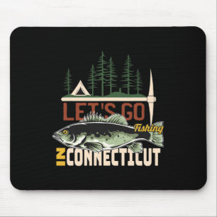Camping Fishing In Connecticut - Nature Connecticu Mouse Mat