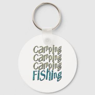 Camping Fishing Key Ring