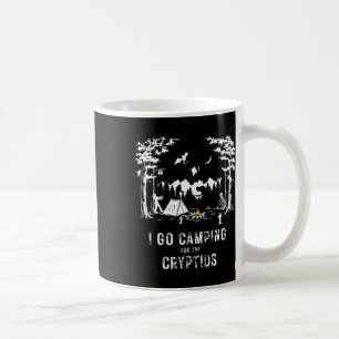 Camping For The Cryptids Bigfoot Mothman Alien Sas Coffee Mug
