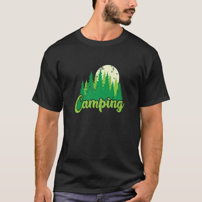 Camping Forest Camping T-Shirt (Front)