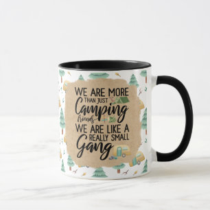 Camping Friends Small Gang Coffee Mug