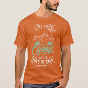 Camping Funny Camper Saying Campground T-Shirt