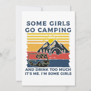 Camping Girl Funny Gifts