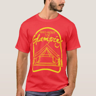 Camping Glamping Motor Home Camper Van girl T-Shirt