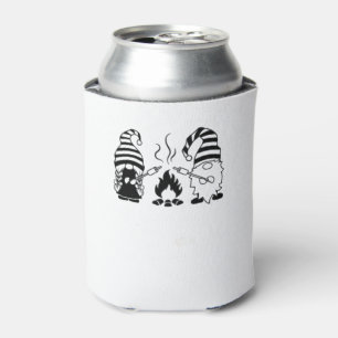 Camping Gnomes Can Cooler