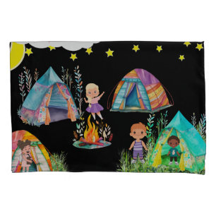 camping ground Pillowcase