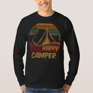 Camping Happy Camper Campsite Scout Camp T-Shirt