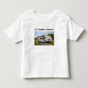 Camping Happy Retirement in ithe RV by Funnycoomb Toddler T-Shirt